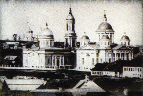 Спасо-Преображенский собор и Входоиерусалимская церковь. XIX век
