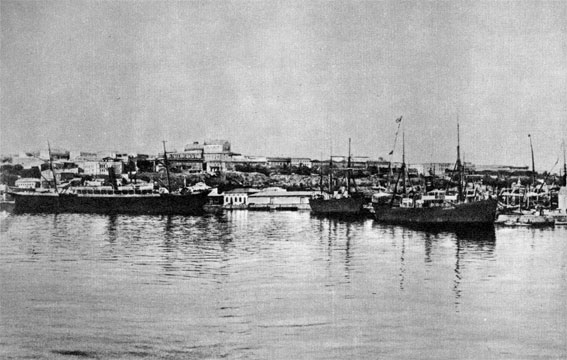 Одесса. Порт. Конец XIX века