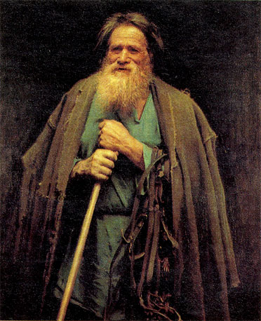 Крестьянин с уздечкой. мина Моисеев. И. Н. Крамской